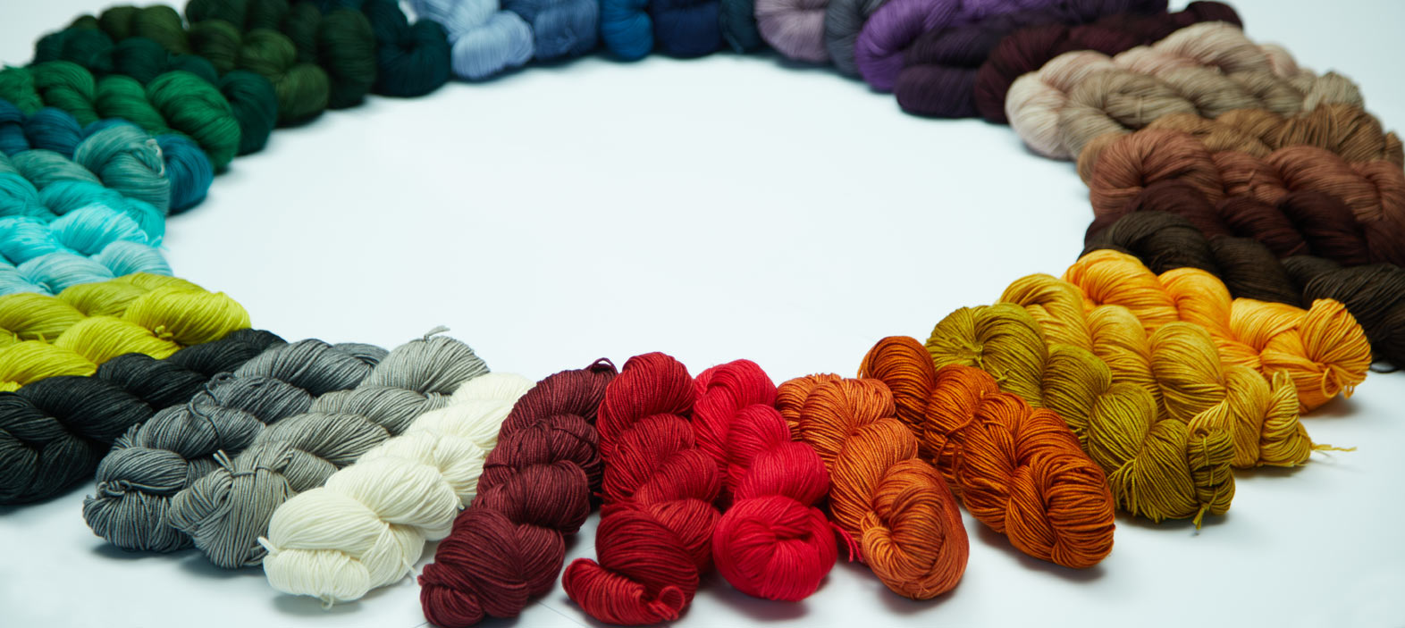 KnitPro launched a new line of Hand-Dyed Yarns with Symfonie