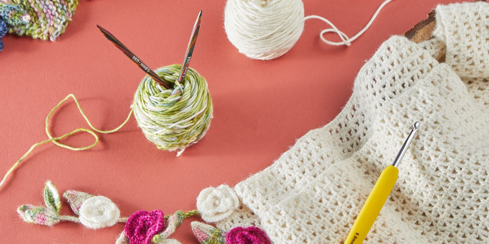 Crocheting with merino wool