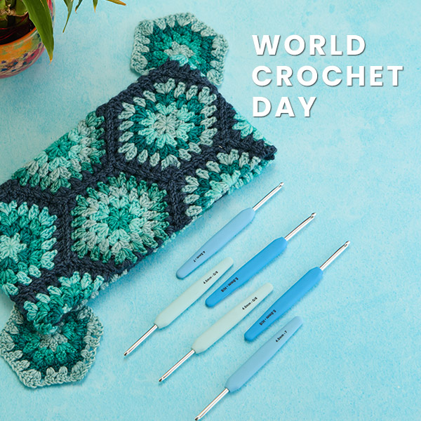 Celebrate World Crochet Day with Colorful Hand-Dyed Yarns