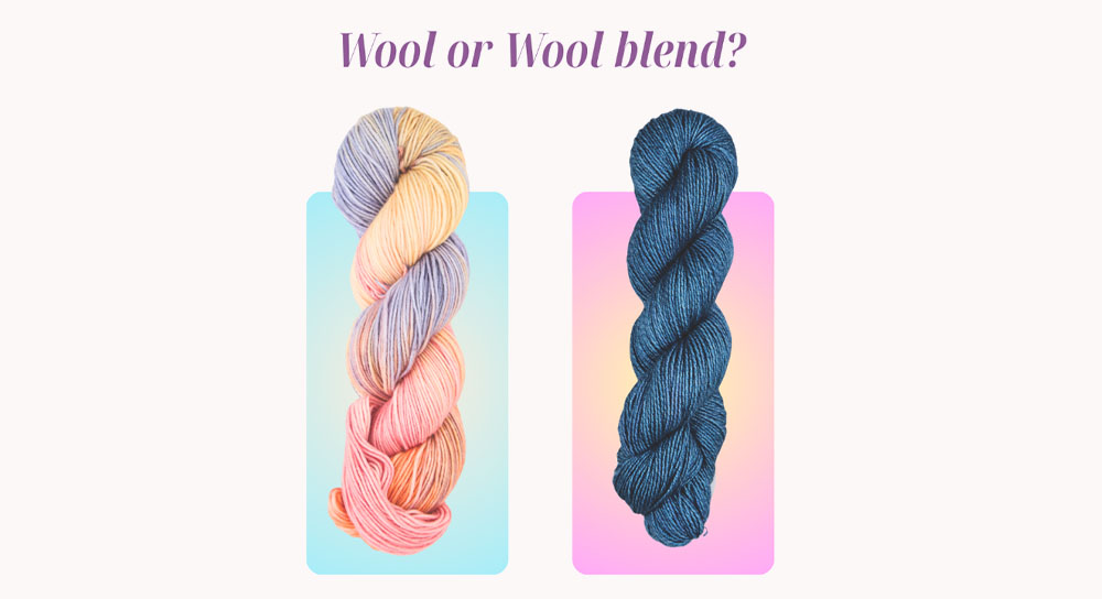 Wool or Wool Blend for Fall? Finding Your Perfect Hand-dyed Yarn