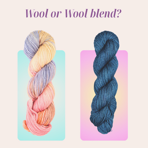 Wool or Wool Blend for Fall? Finding Your Perfect Hand-dyed Yarn