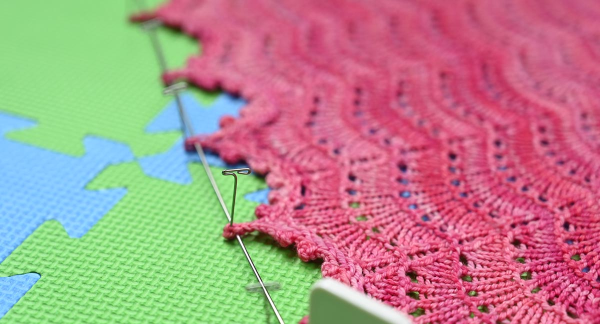 The Art of Blocking: How to Finish Projects Made with Hand-Dyed Yarns