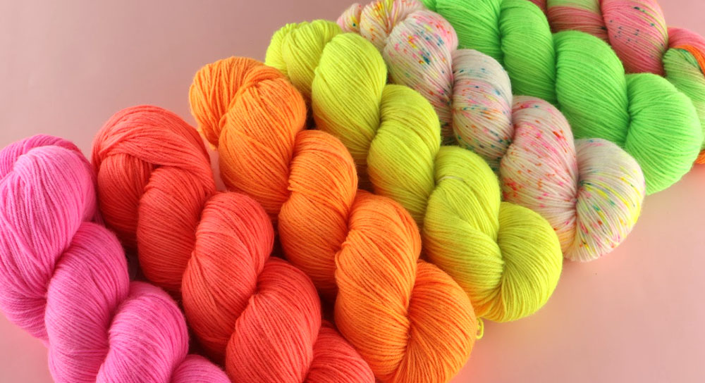 The Story Behind Hand Dyed Neon Shades: From Inspiration to Skein